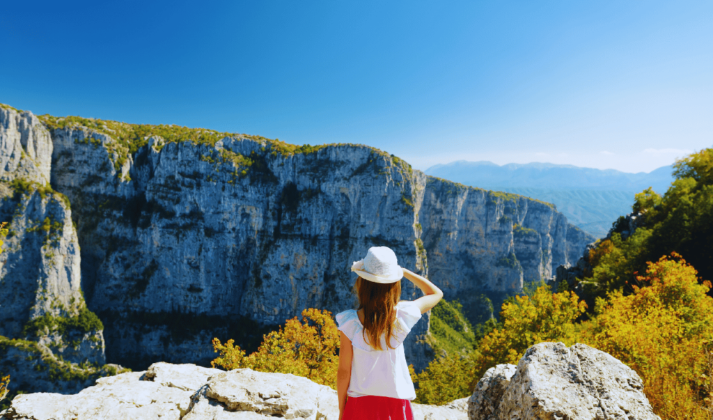 Hiking in the Vikos Gorge